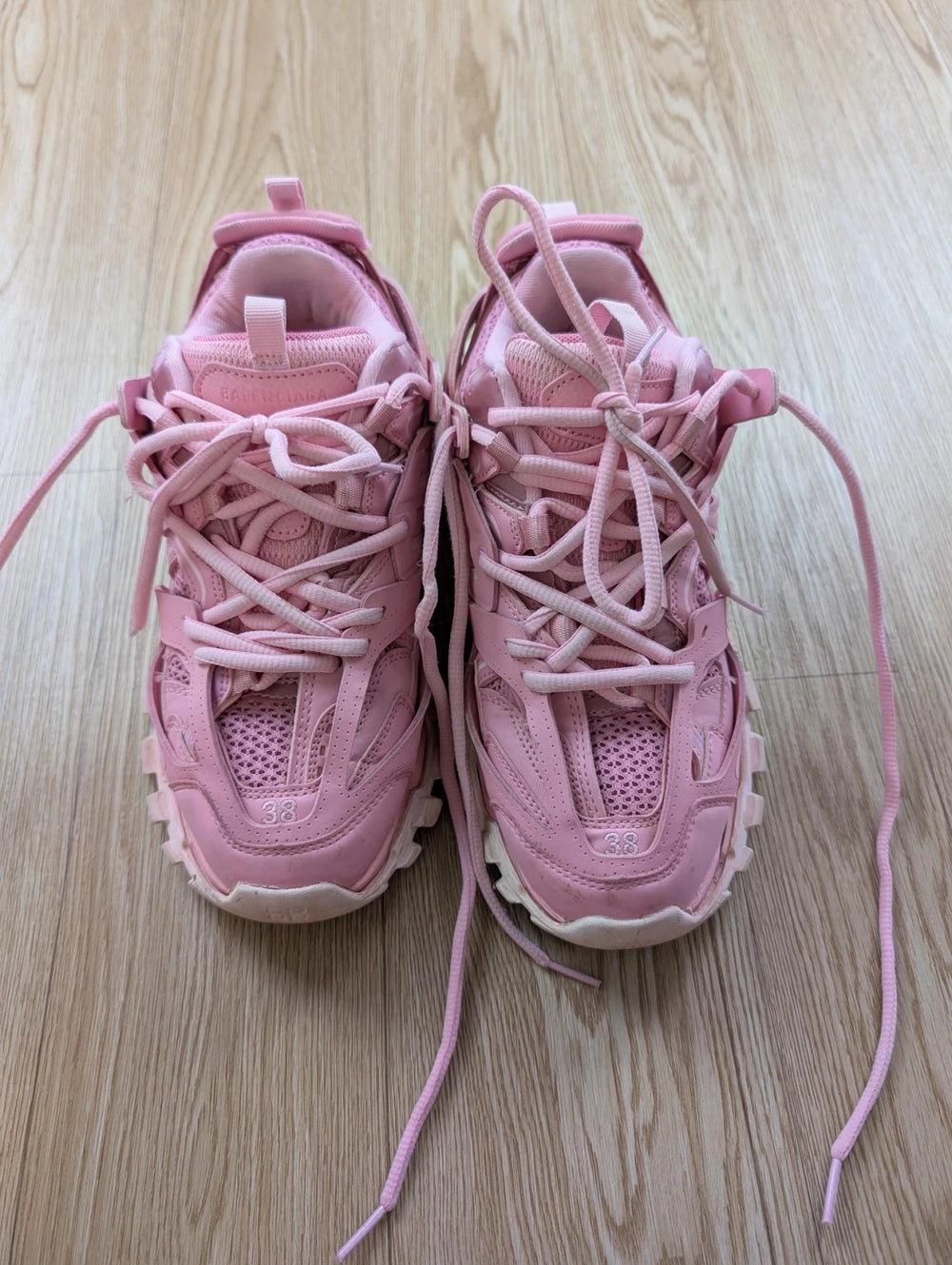 Sneakers Balenciaga Track rose pastel chunky dad shoes 38