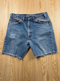 Short Levi's Orange Tab vintage 90s denim bleu W34