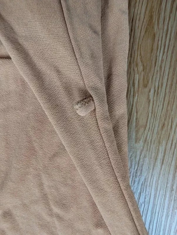 Lot 2 tuniques longues Miel Paris camel bordeaux T.unique
