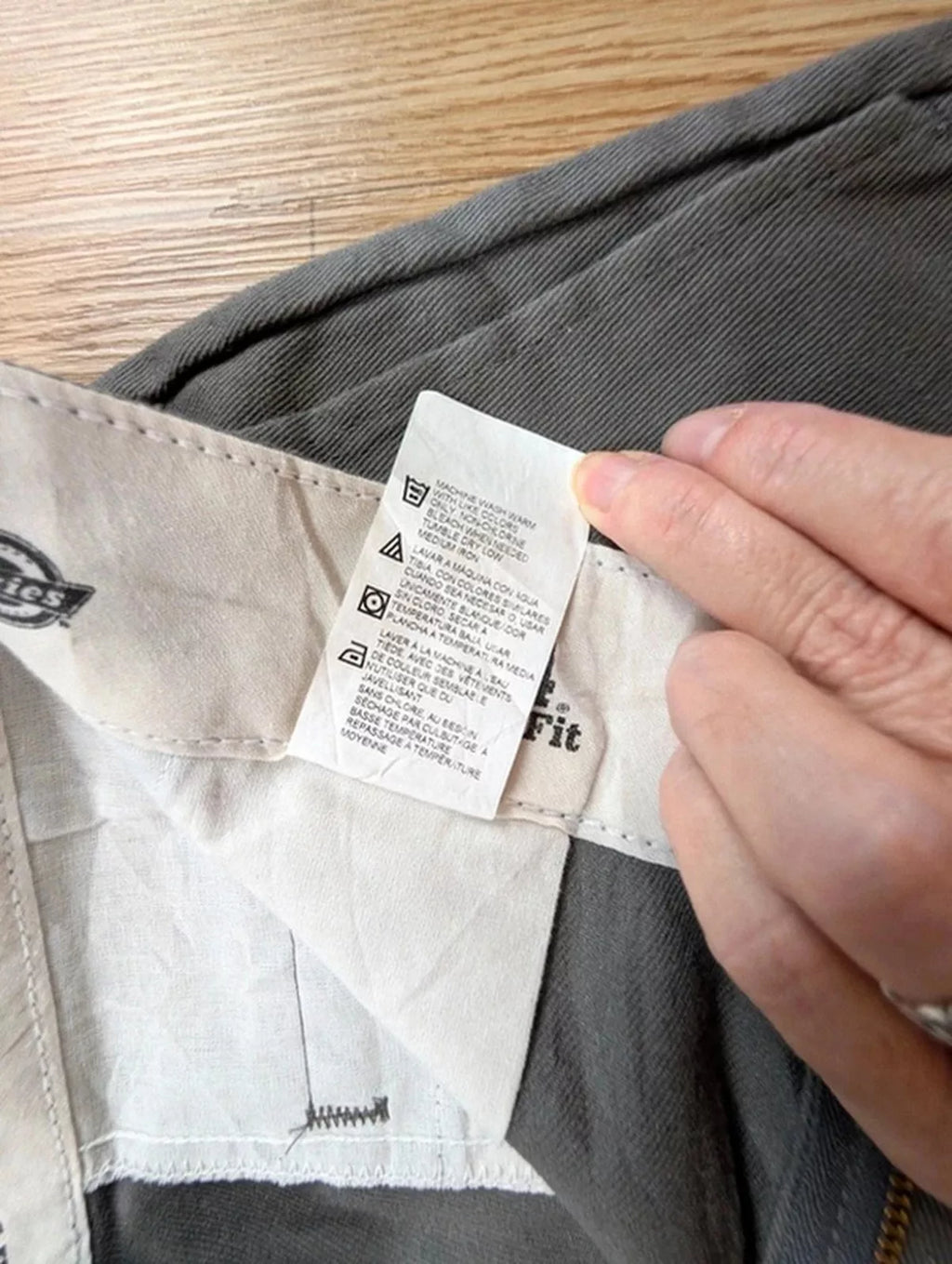 Pantalon Dickies 874 Original Fit Flex gris W34 L30