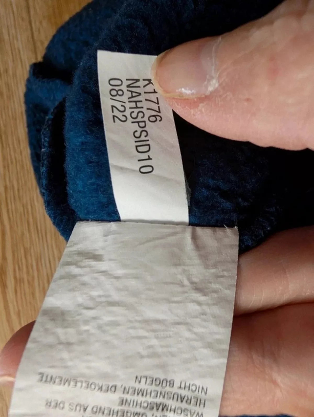 Polaire Nautica col zippé bleu marine preppy L