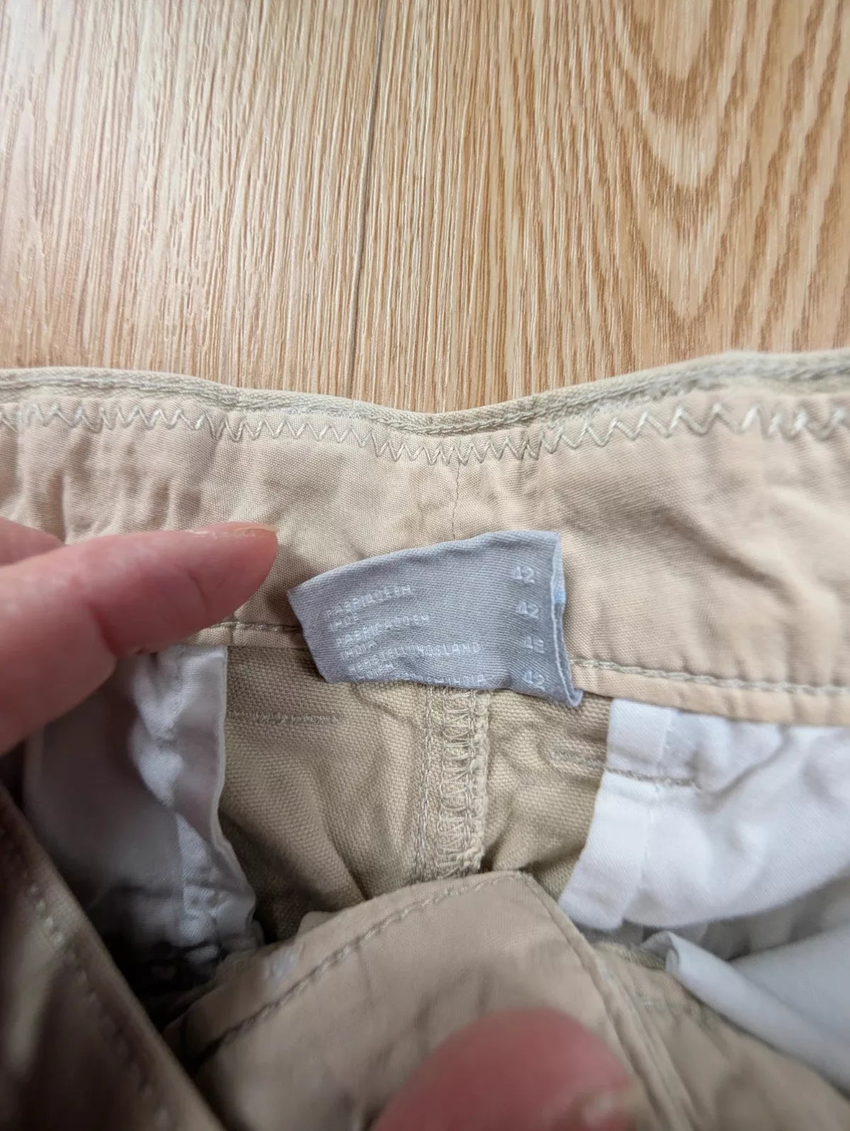 Short Columbia beige coton outdoor gorpcore taille 42