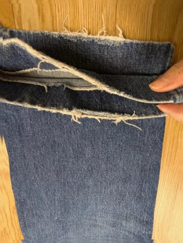 Jean Levi's 517 bootcut reworké patchwork vintage 90s W36