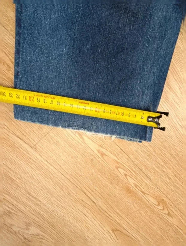 Jean Levi's 517 bootcut reworké patchwork vintage 90s W36