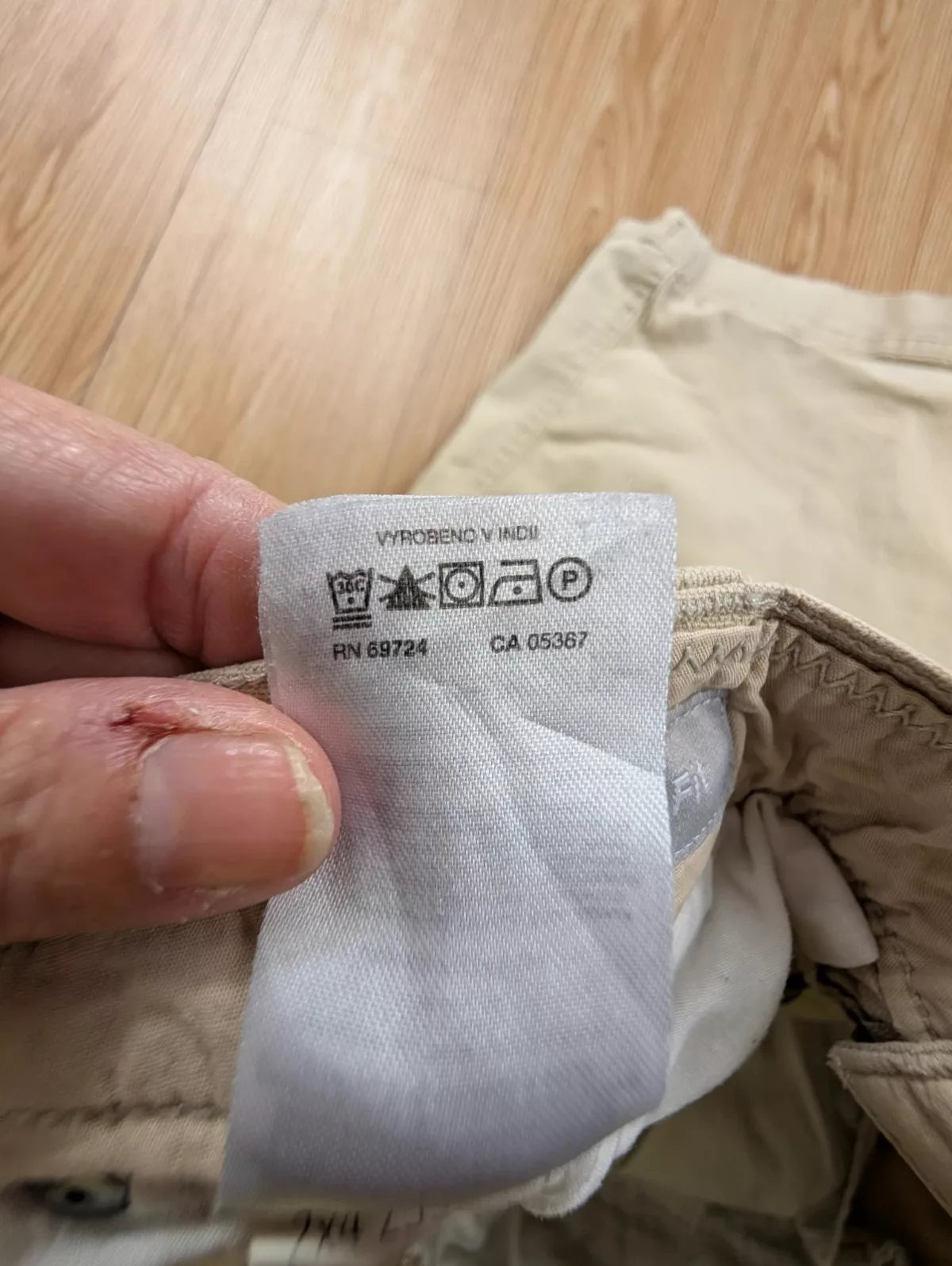 Short Columbia beige coton outdoor gorpcore taille 42