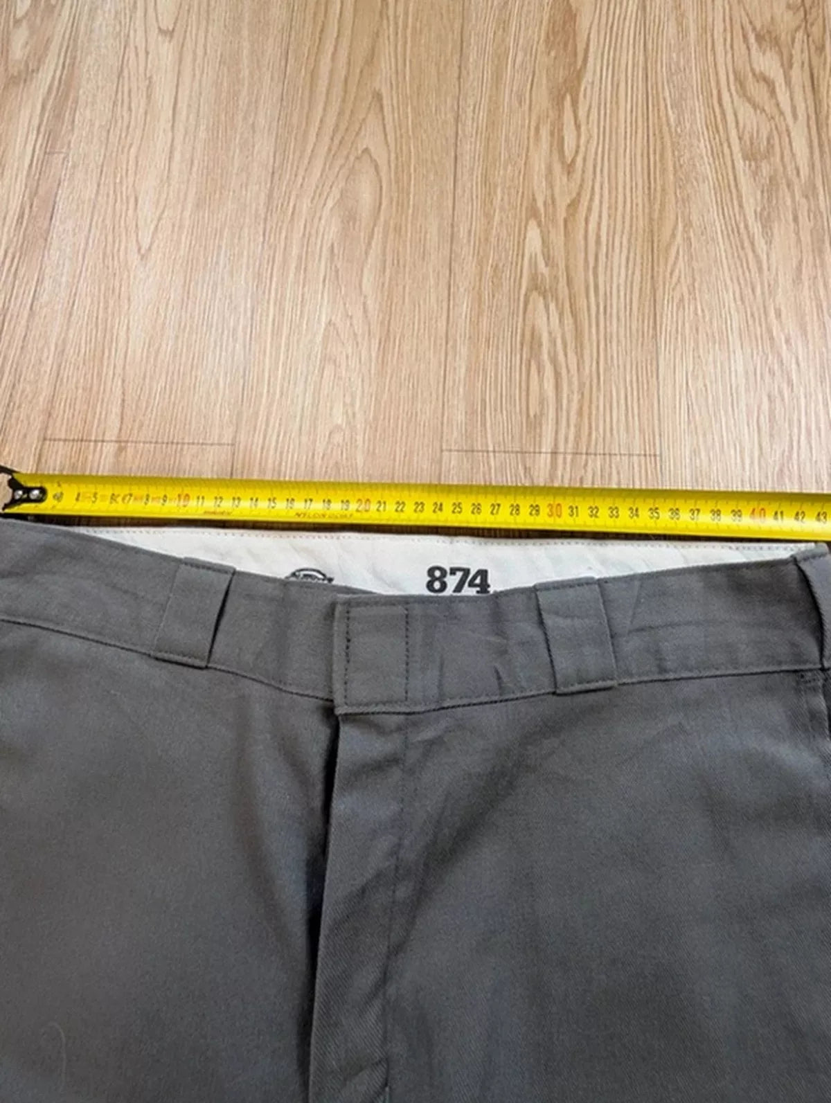 Pantalon Dickies 874 Original Fit Flex gris W34 L30