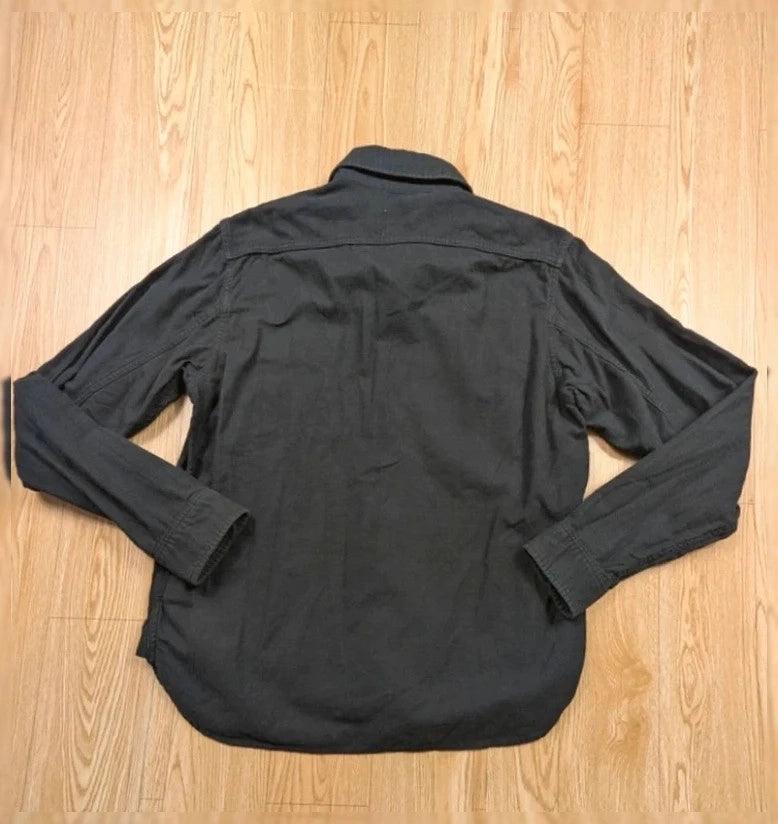 Chemise A Bathing Ape BAPE noir workwear vintage taille M