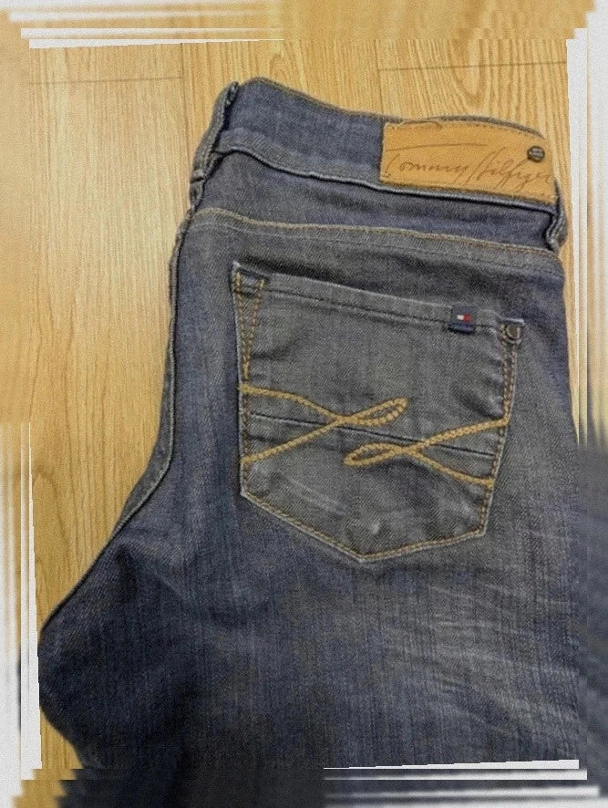Jean Tommy Hilfiger London Skinny bleu délavé taille 26/32