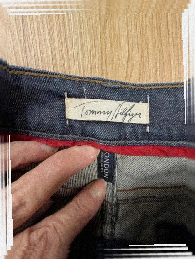 Jean Tommy Hilfiger London Skinny bleu délavé taille 26/32