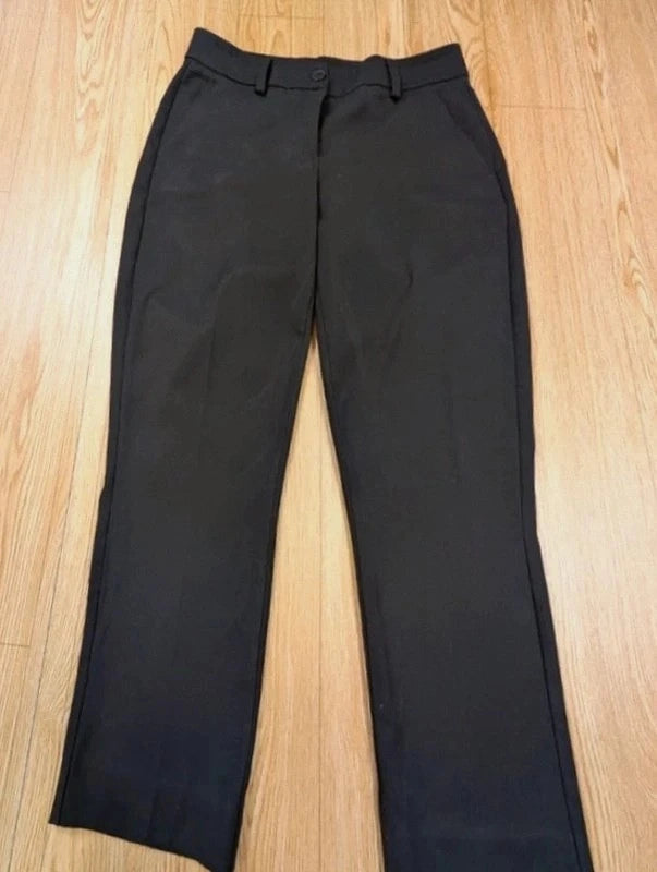 Pantalon Hotel Particulier noir stretch coupe droite taille 36