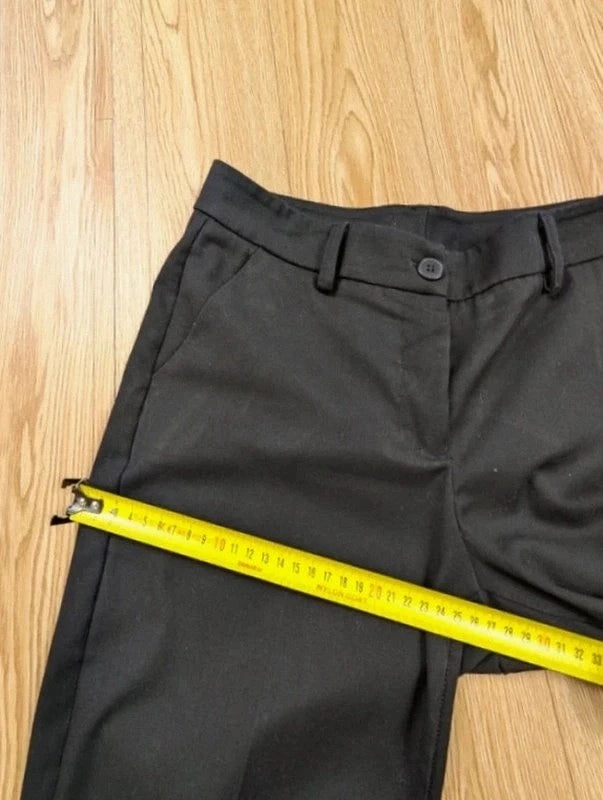 Pantalon Hotel Particulier noir stretch coupe droite taille 36