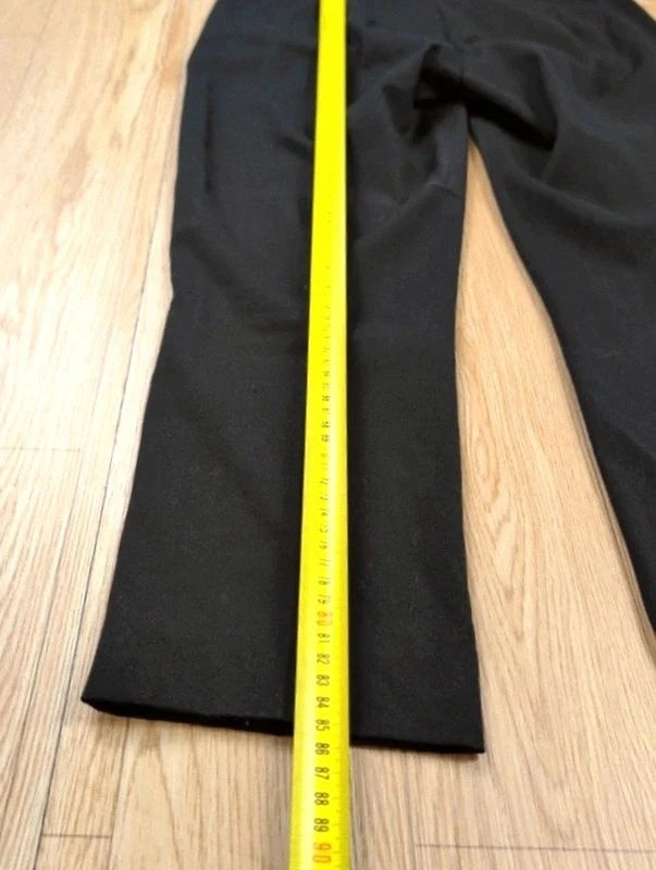 Pantalon Hotel Particulier noir stretch coupe droite taille 36