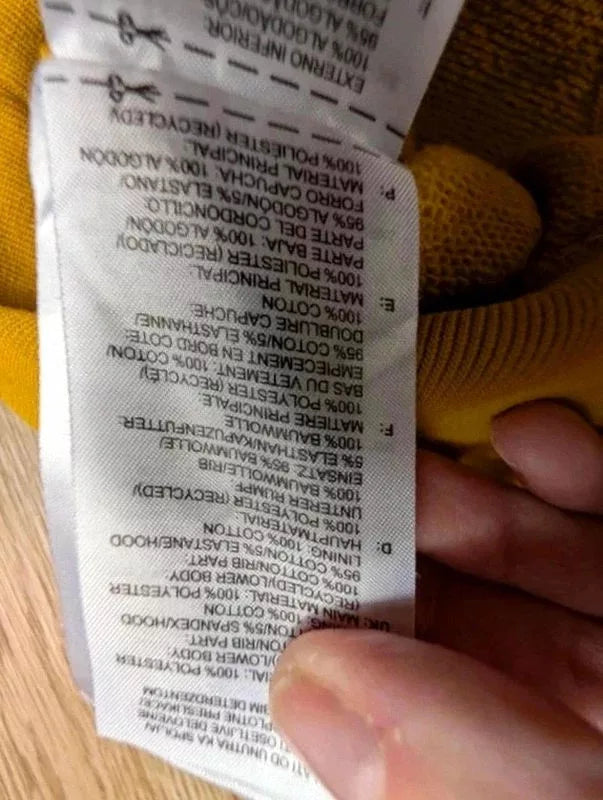 Sweat capuche Adidas jaune moutarde bandes blanches S