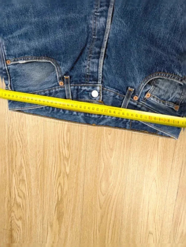 Jean Levi's 517 bootcut reworké patchwork vintage 90s W36