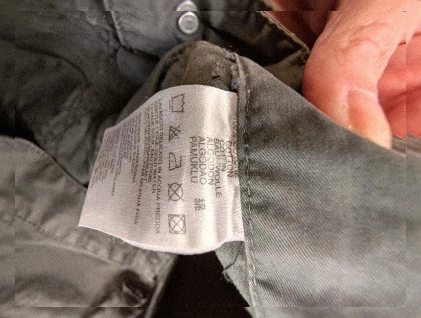 Pantalon Diesel bootcut gris taille basse Y2K T34