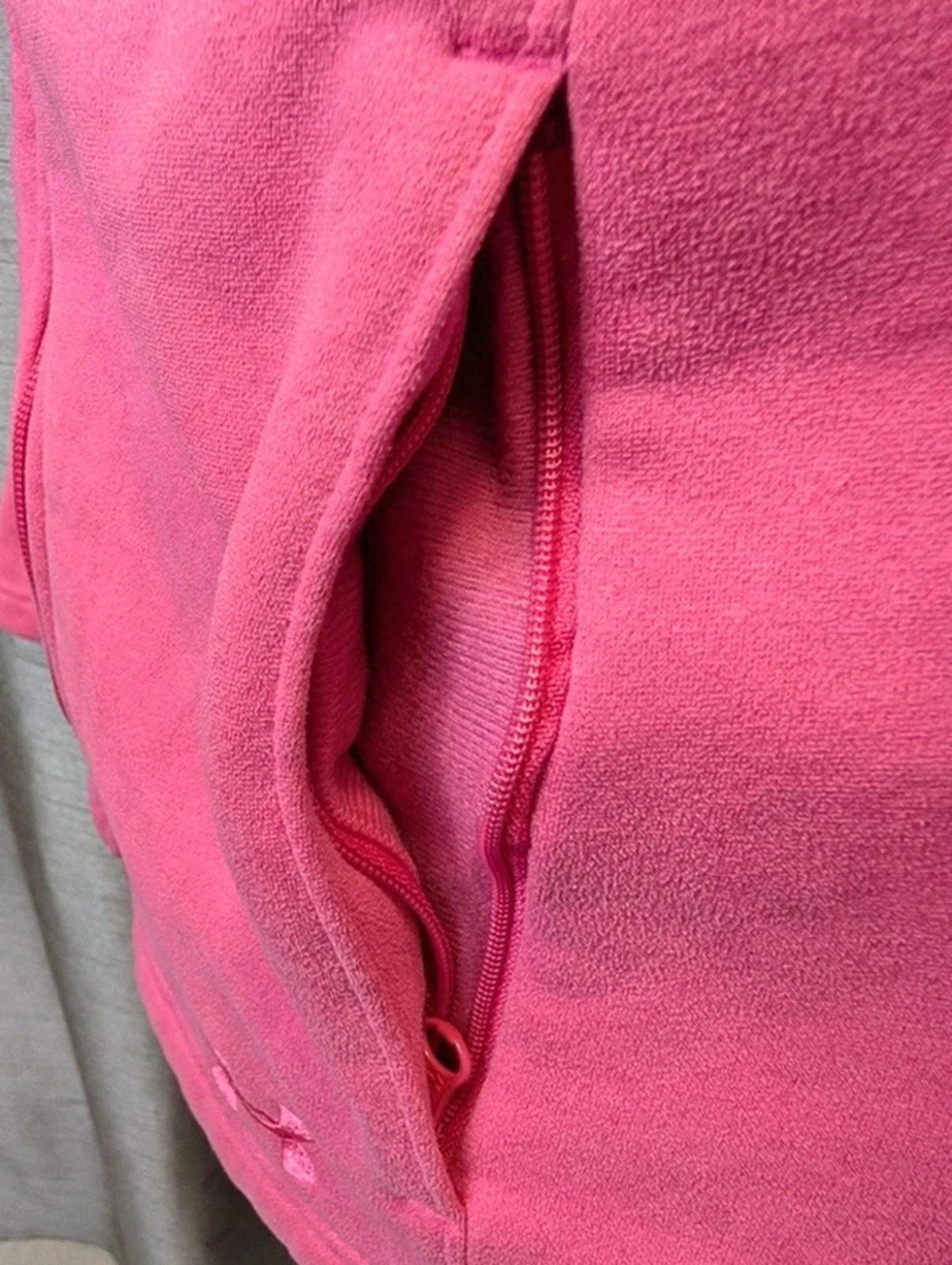Polaire Under Armour UA Storm rose fuschia zippée S