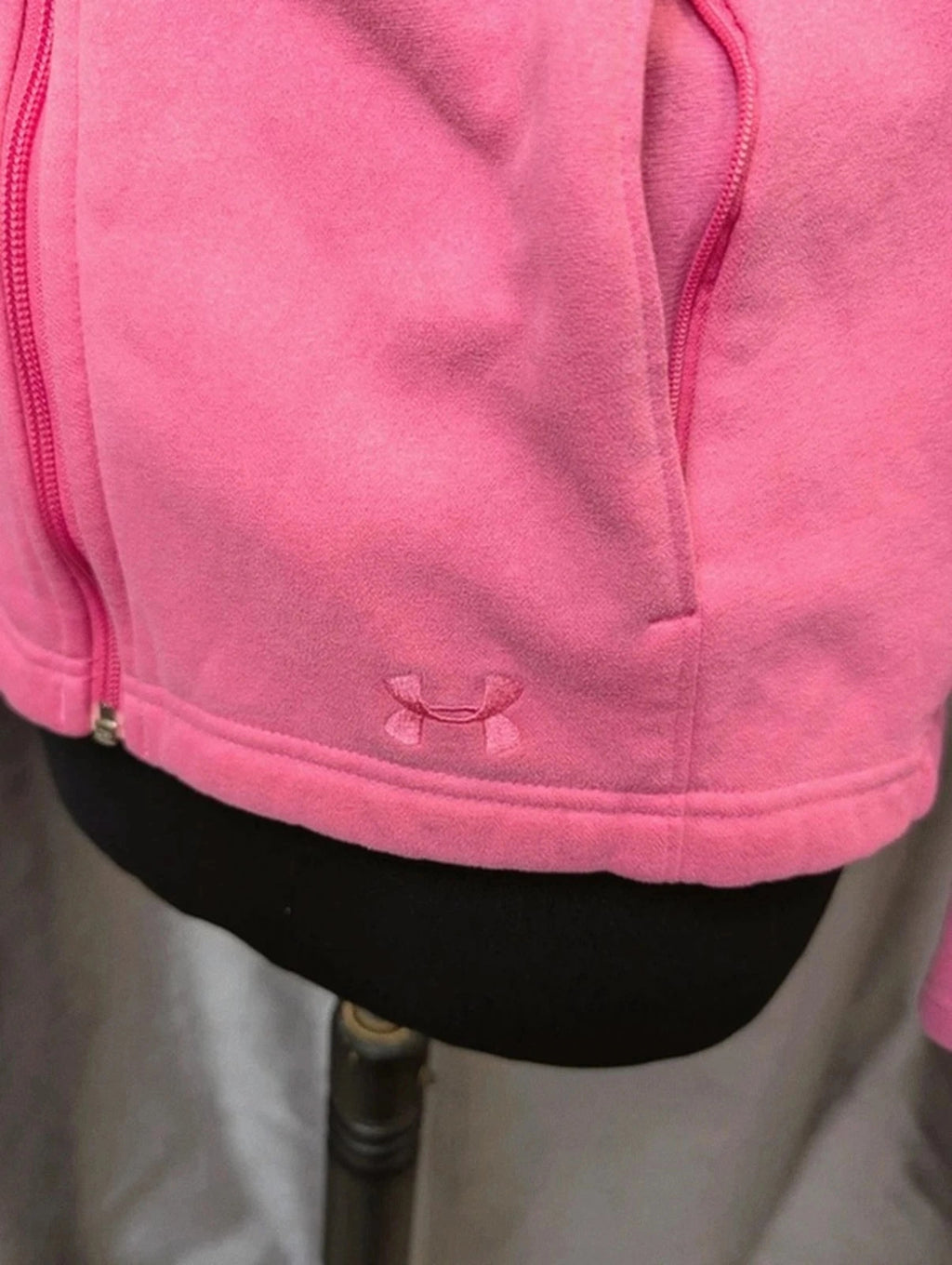 Polaire Under Armour UA Storm rose fuschia zippée S