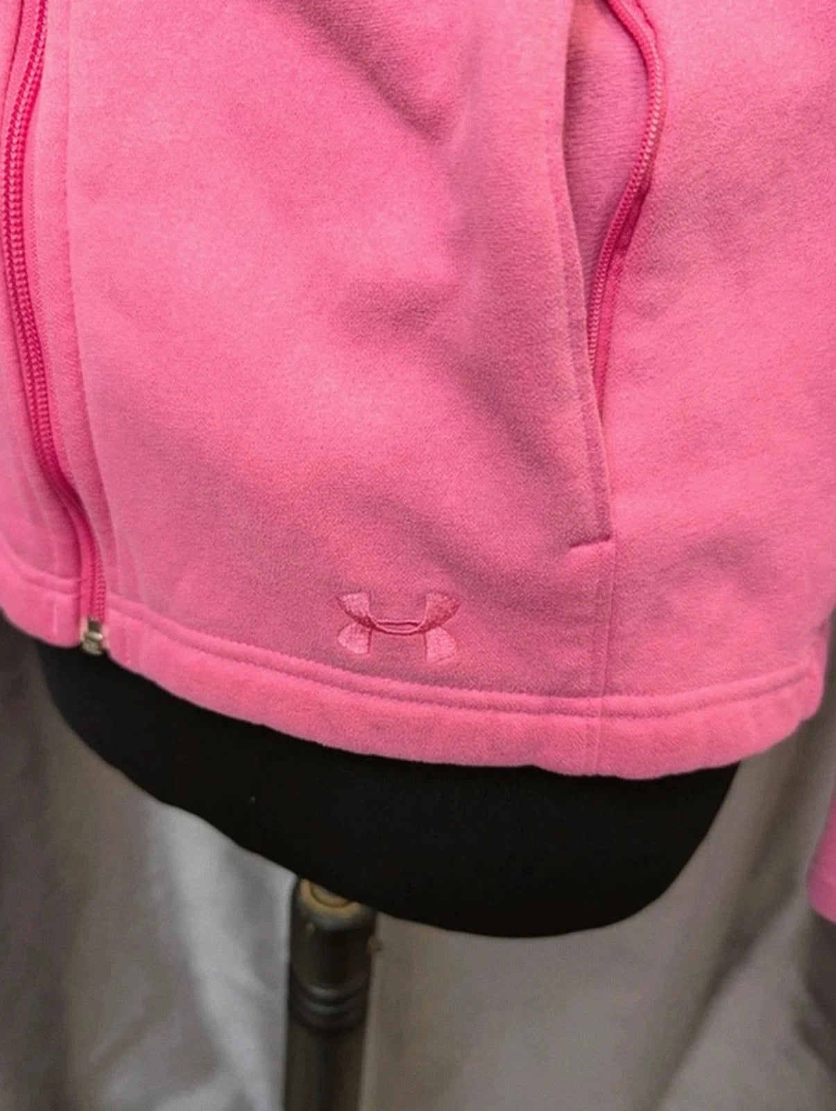 Polaire Under Armour UA Storm rose fuschia zippée S