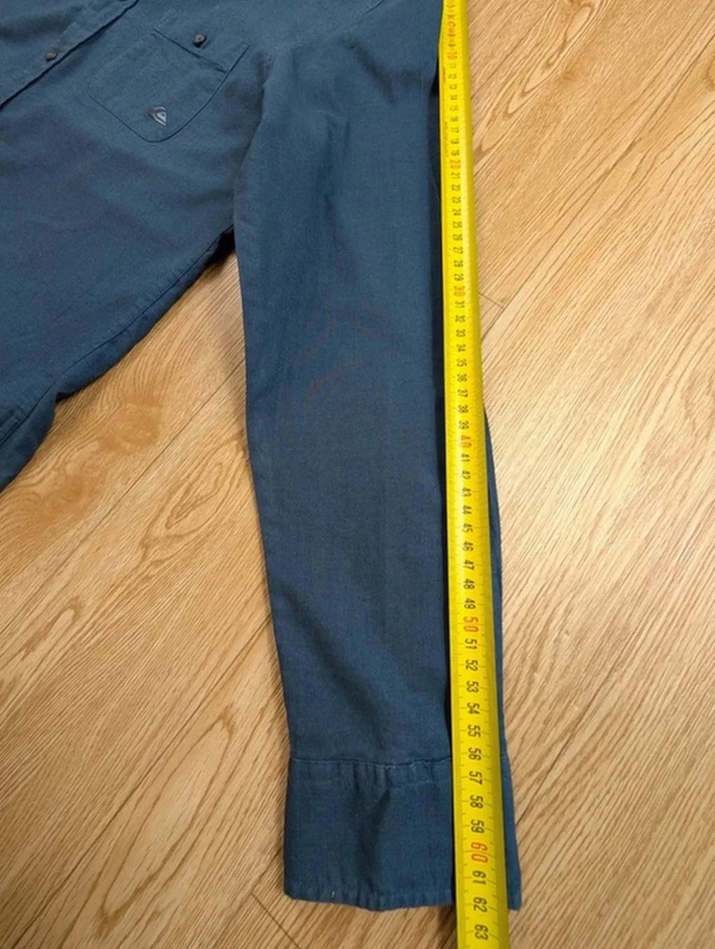 Chemise Quiksilver Modern Fit bleu pétrole coton S