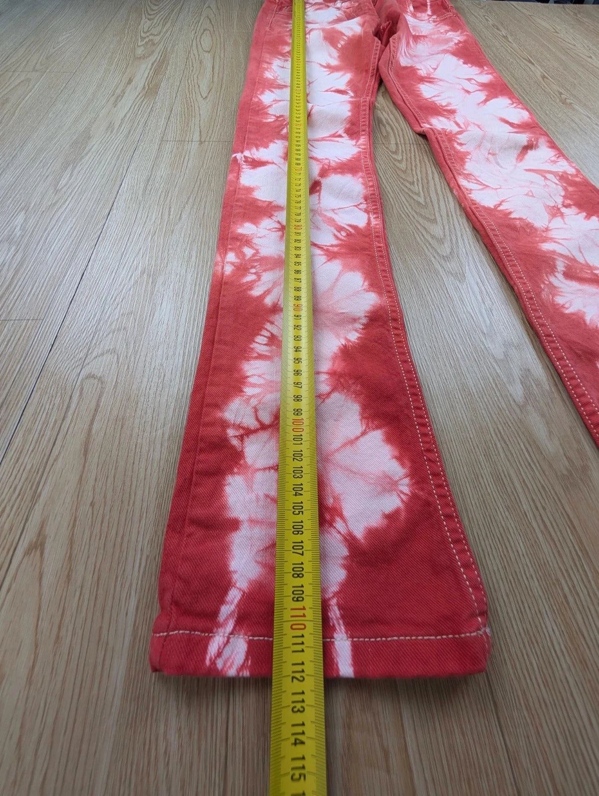 Jean Skinny Isabel Marant Tie-Dye Corail Rouge T38