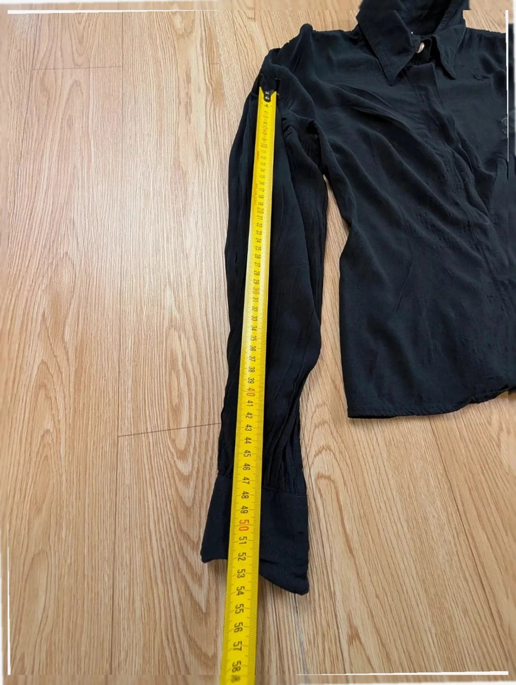 Chemise Versace Sport vintage 00s noire brodée M/42