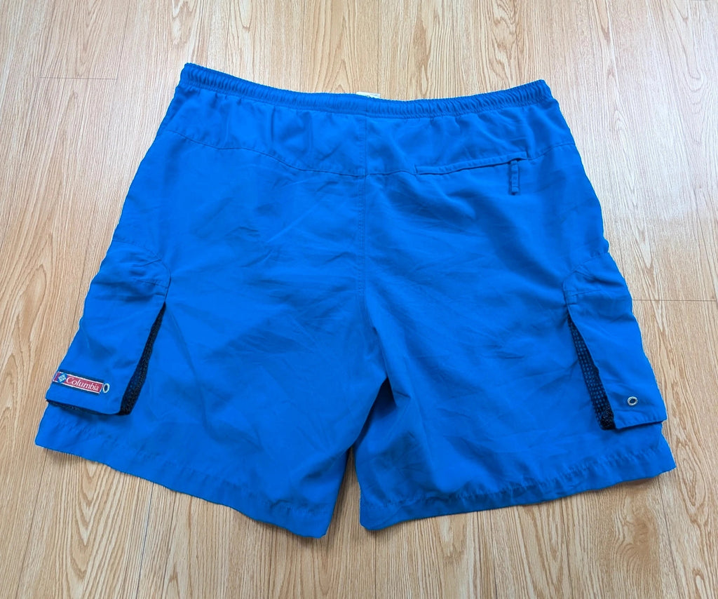 Short Cargo Columbia Sportswear Bleu Roi Poches Zippées XL