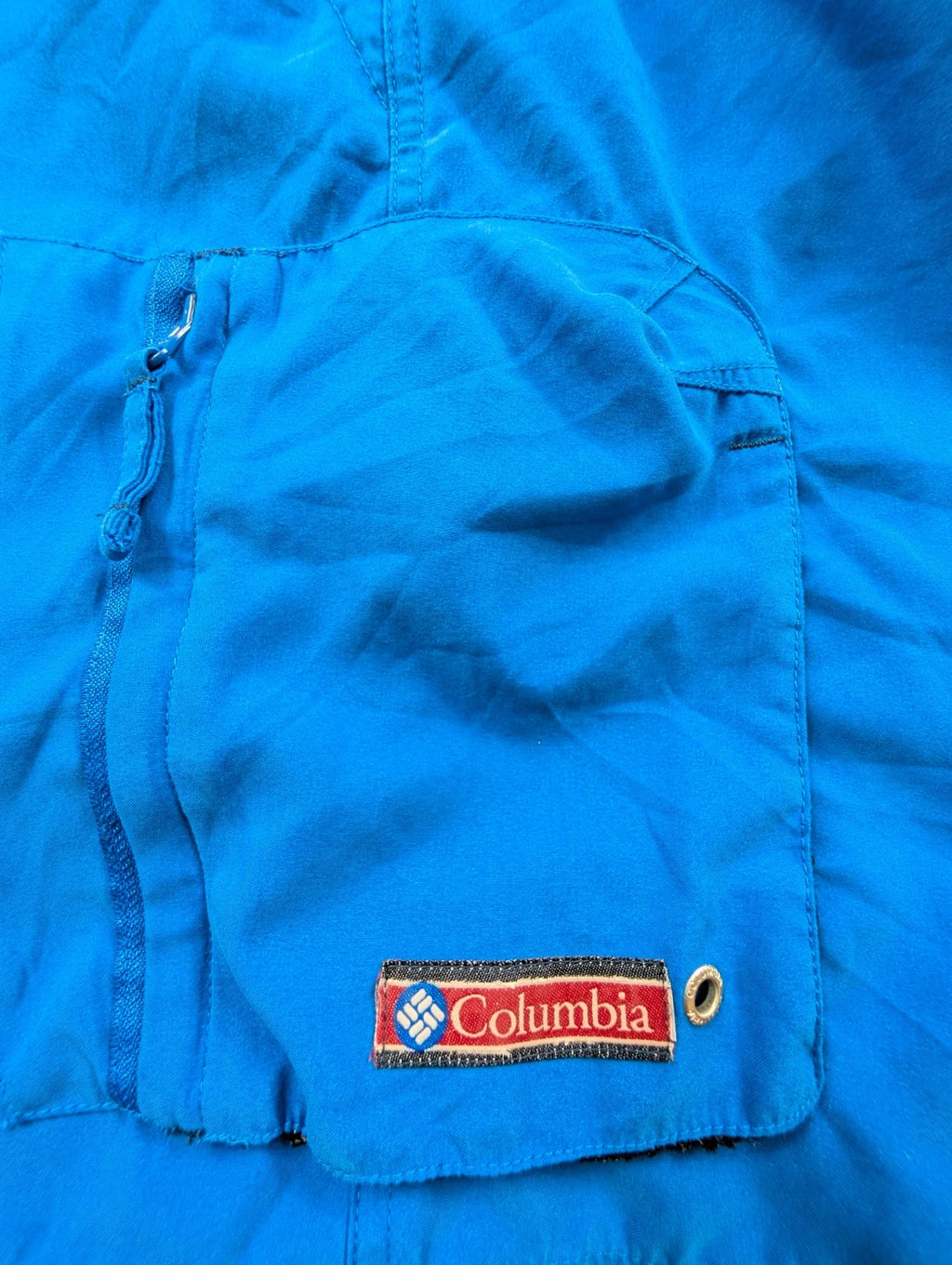Short Cargo Columbia Sportswear Bleu Roi Poches Zippées XL