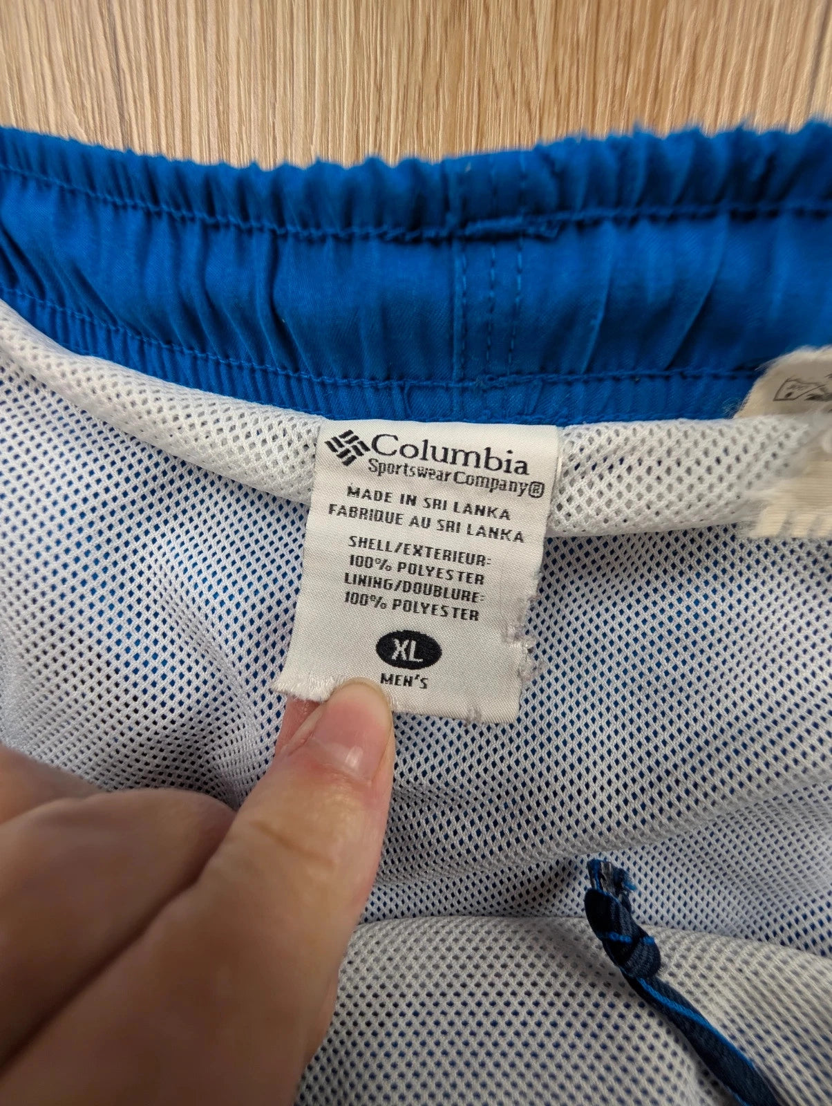 Short Cargo Columbia Sportswear Bleu Roi Poches Zippées XL