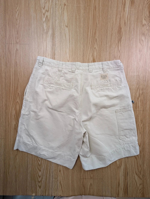 Bermuda Columbia cargo beige vintage utility taille 46 XXXL