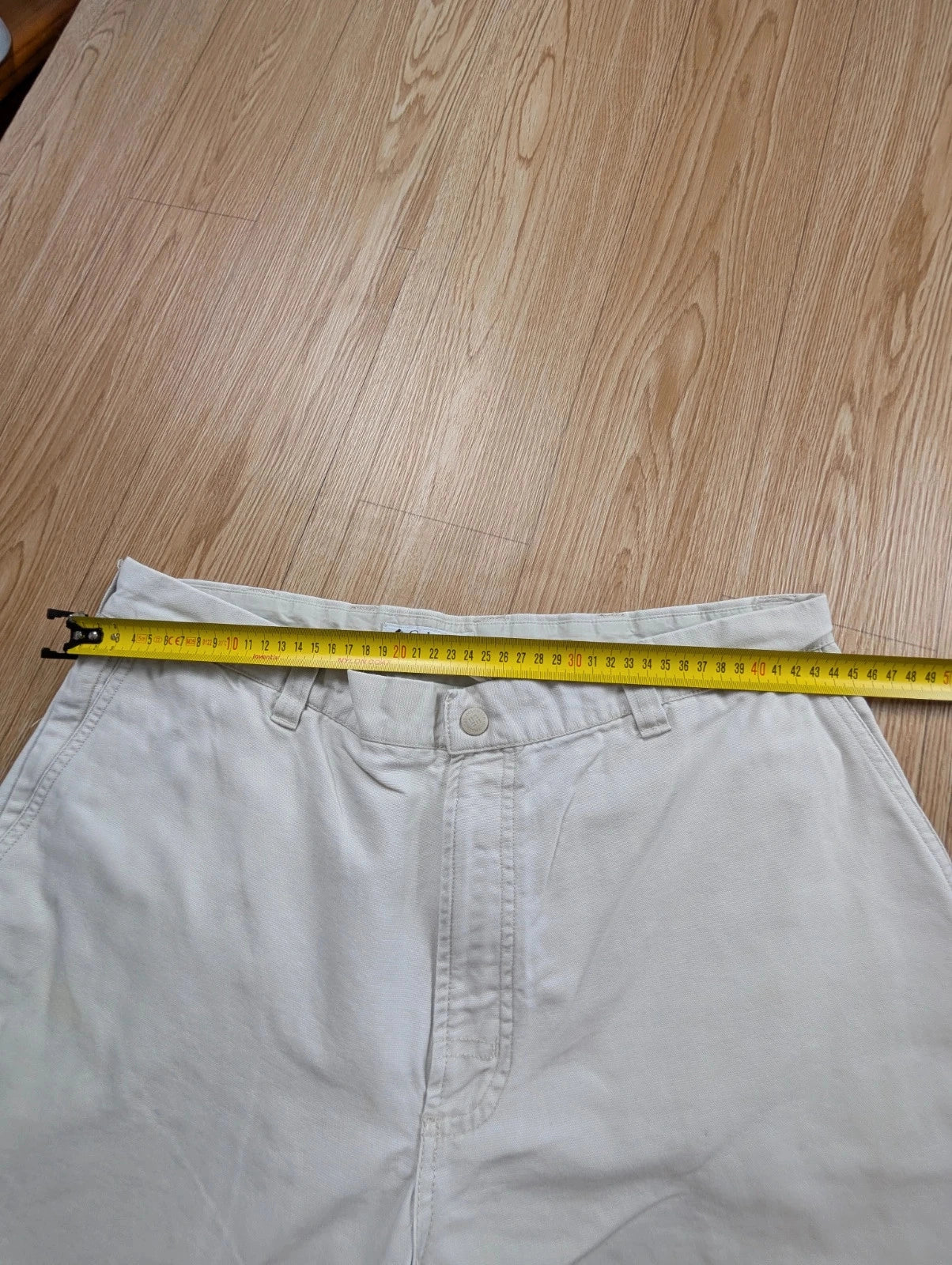Bermuda Columbia cargo beige vintage utility taille 46 XXXL