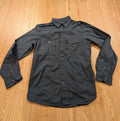 Chemise Dissident workwear bleu marine poches zippées L