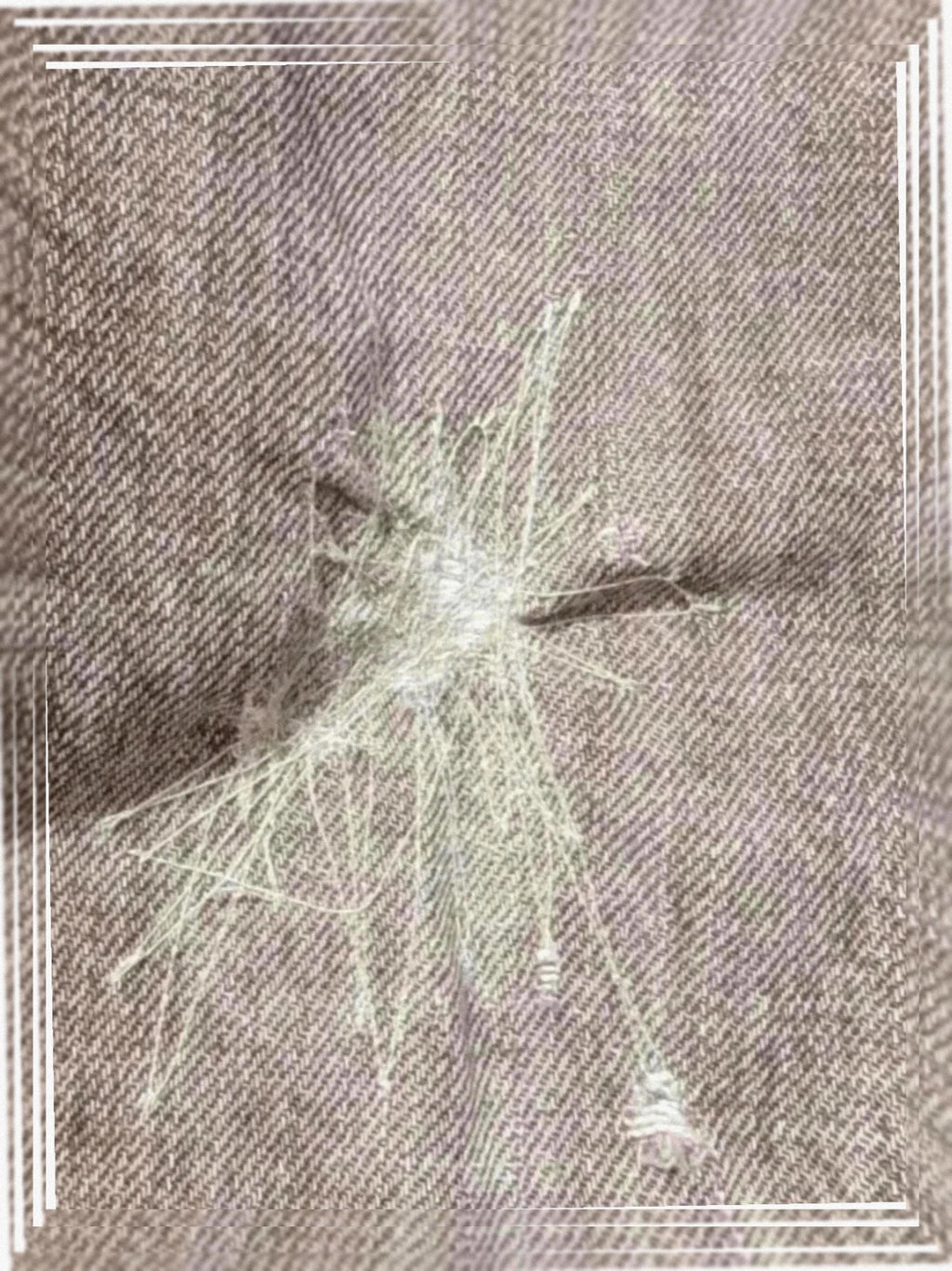 Pantacourt Jean Paul Gaultier vintage gris délavé S