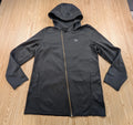 Veste Adidas Originals longue à capuche gris anthracite M