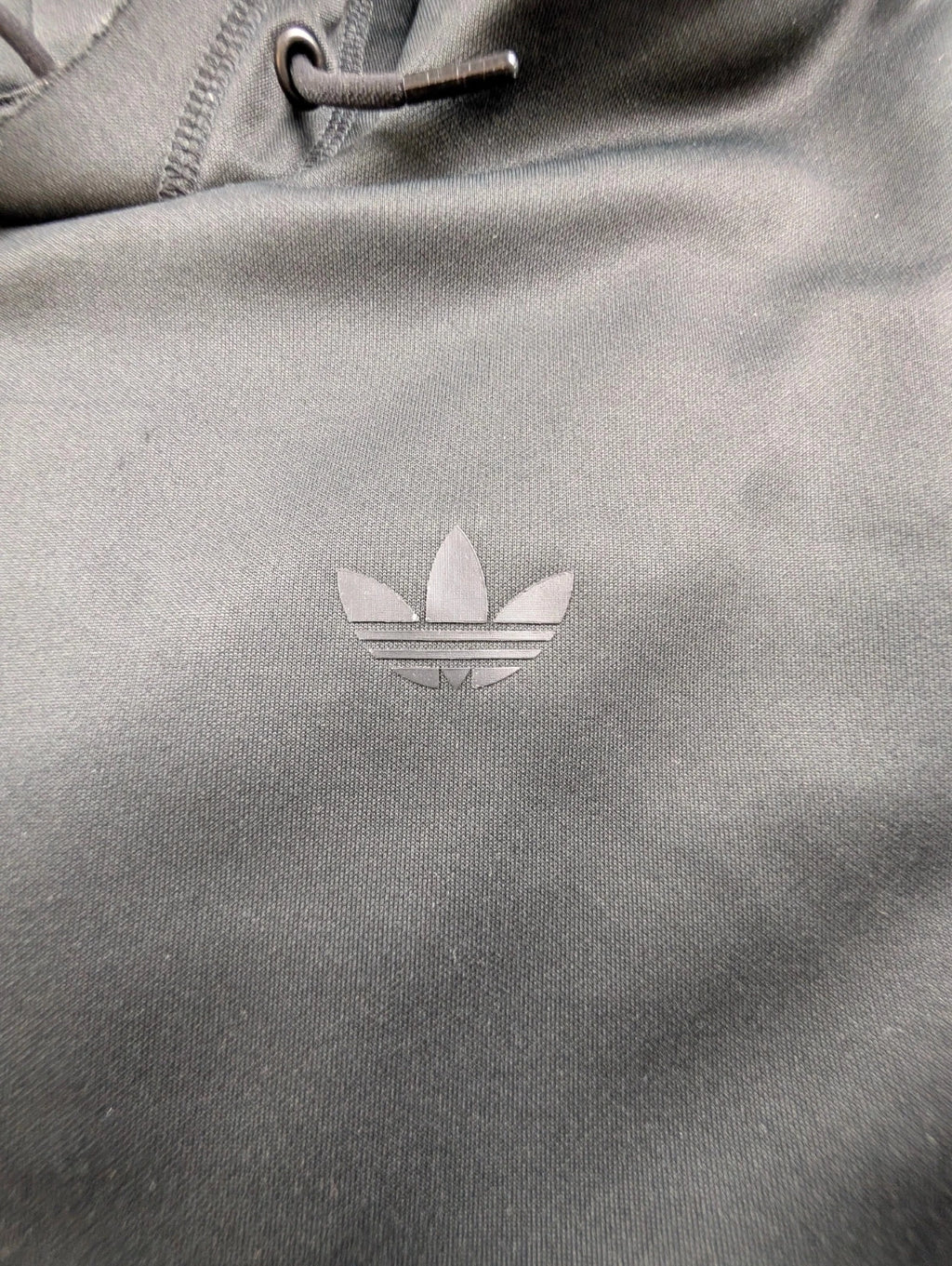 Veste Adidas Originals longue à capuche gris anthracite M