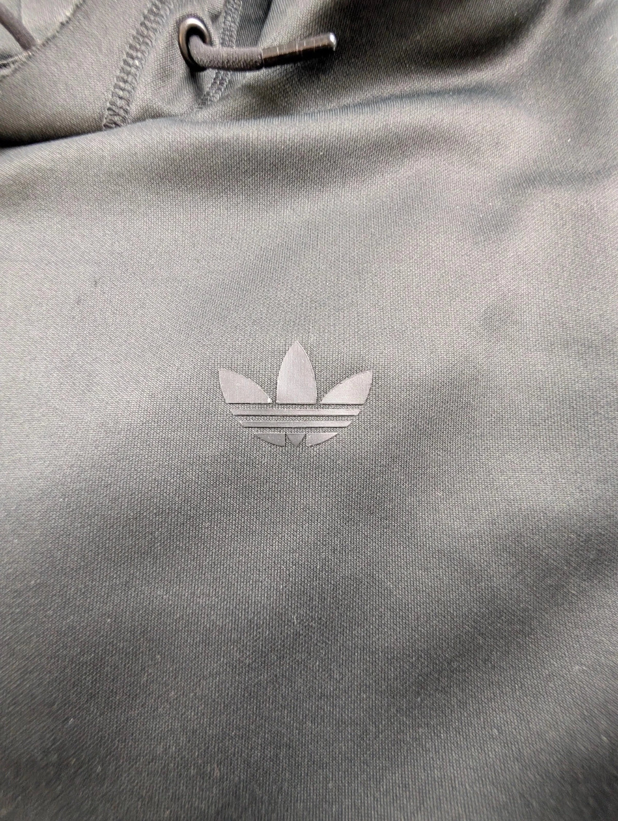 Veste Adidas Originals longue à capuche gris anthracite M