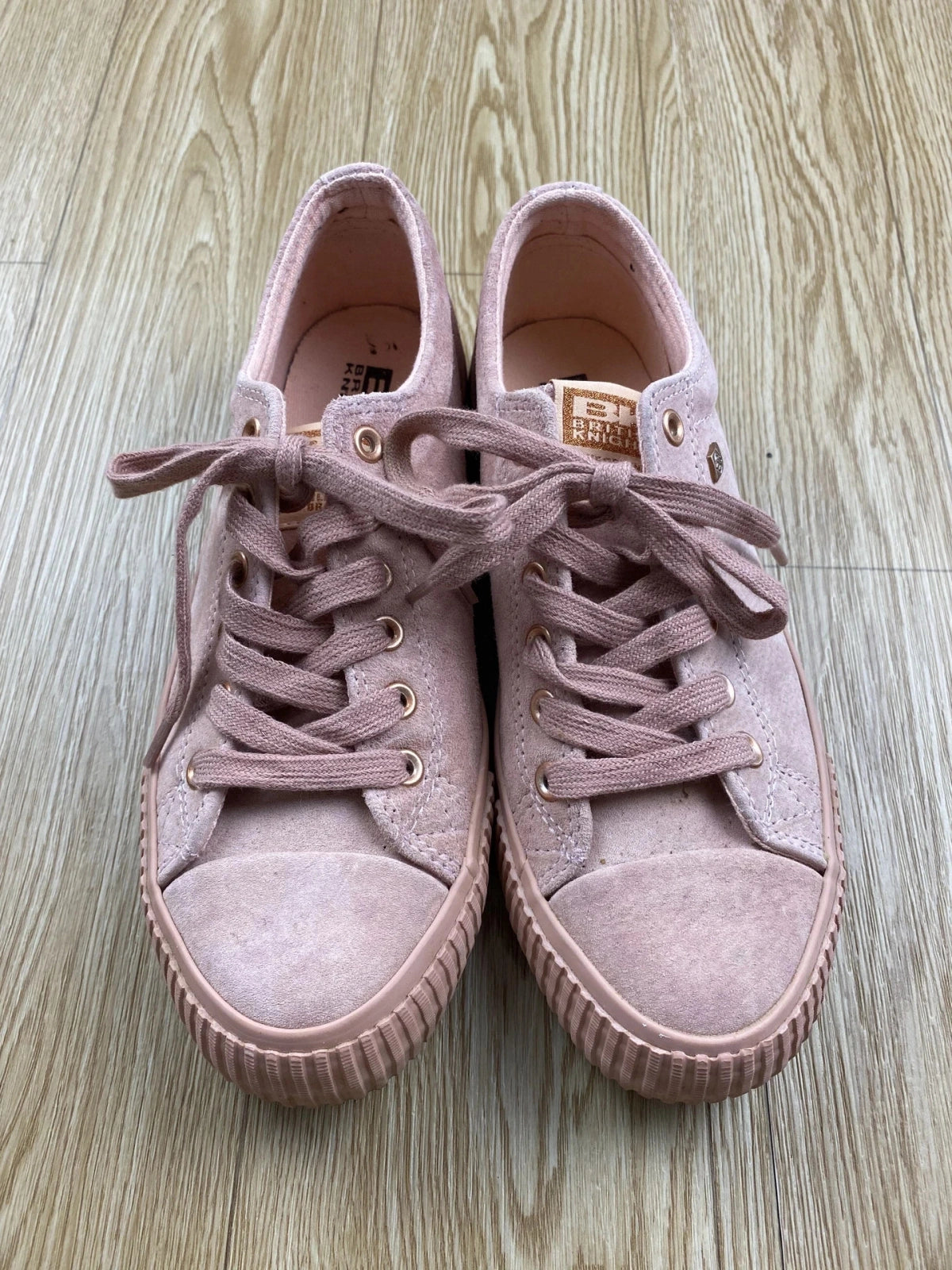 Sneakers British Knights Master Lo rose poudré plateforme 38