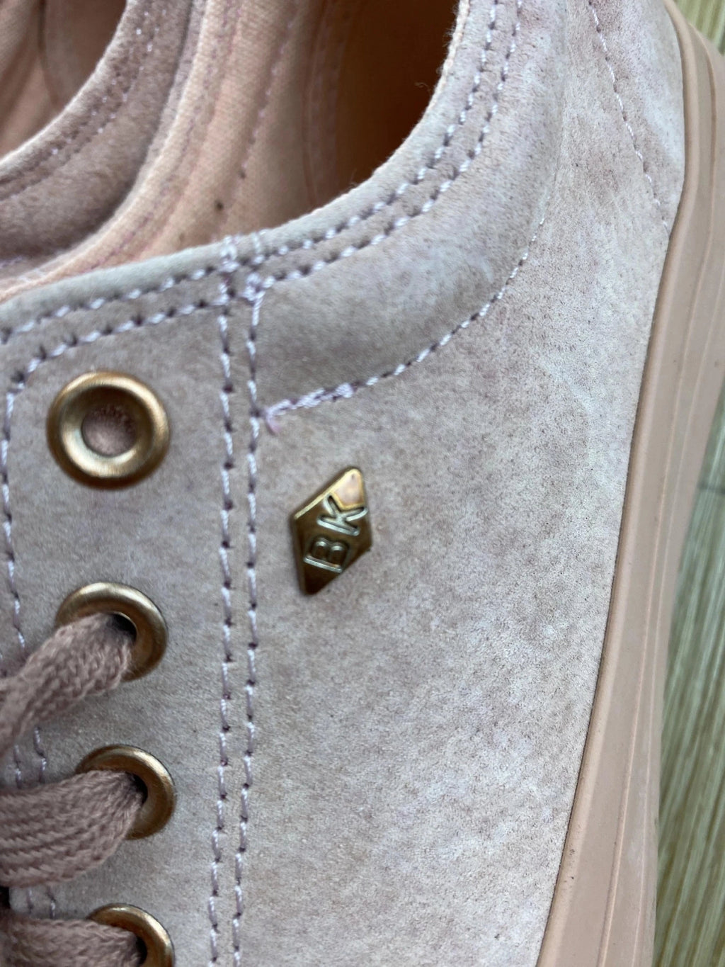 Sneakers British Knights Master Lo rose poudré plateforme 38