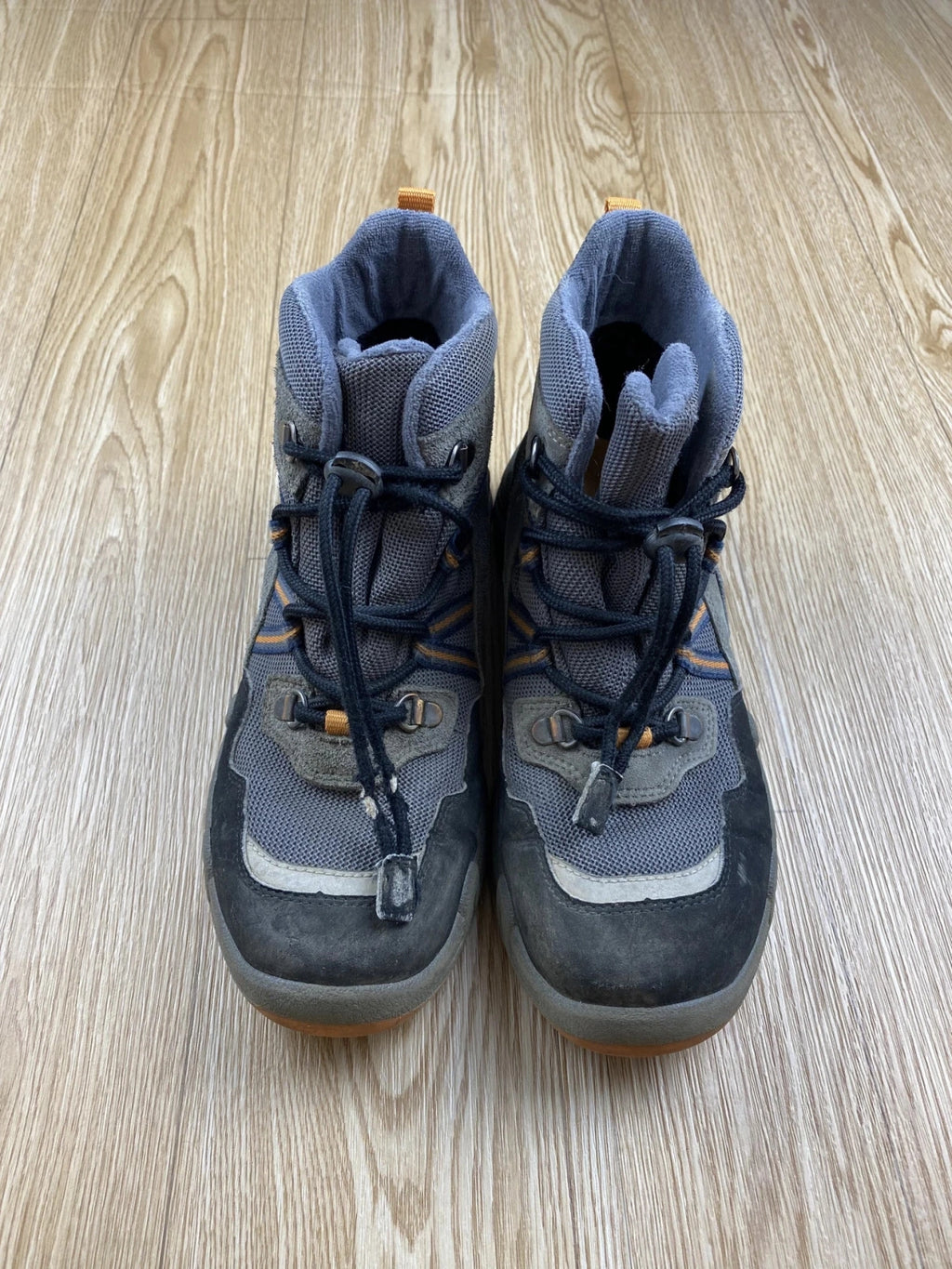 Bottine Superfit Gore-Tex randonnée gris bleu orange 38