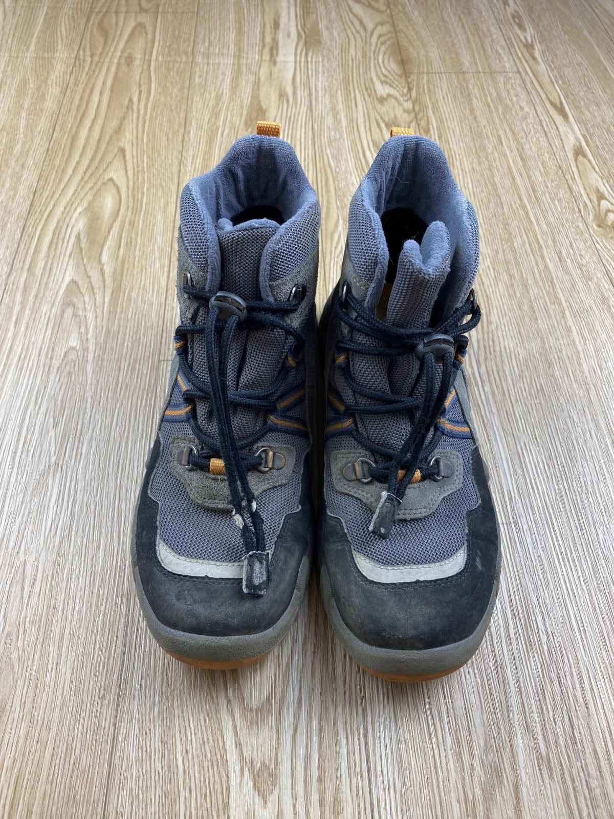 Bottine Superfit Gore-Tex randonnée gris bleu orange 38