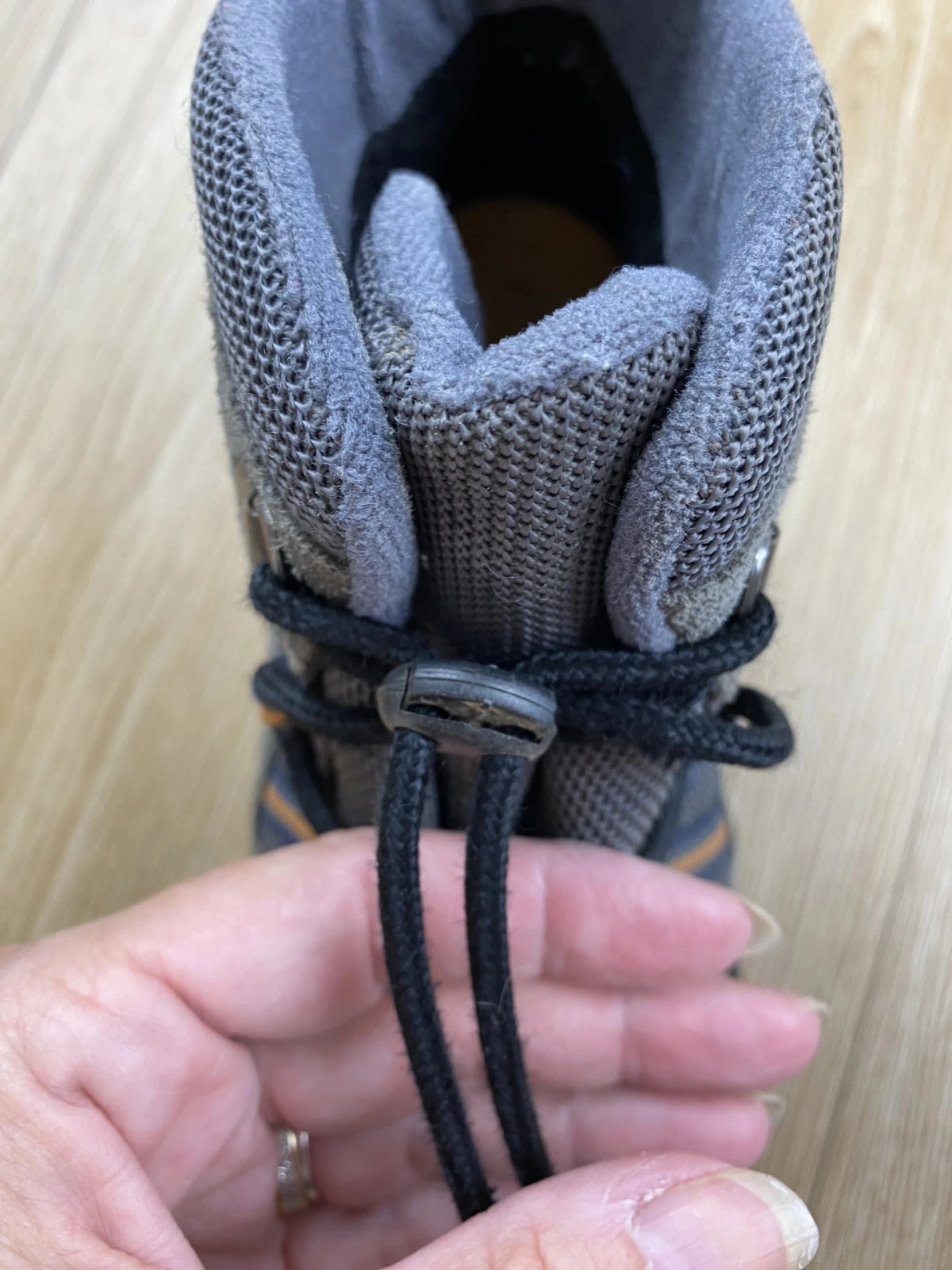 Bottine Superfit Gore-Tex randonnée gris bleu orange 38