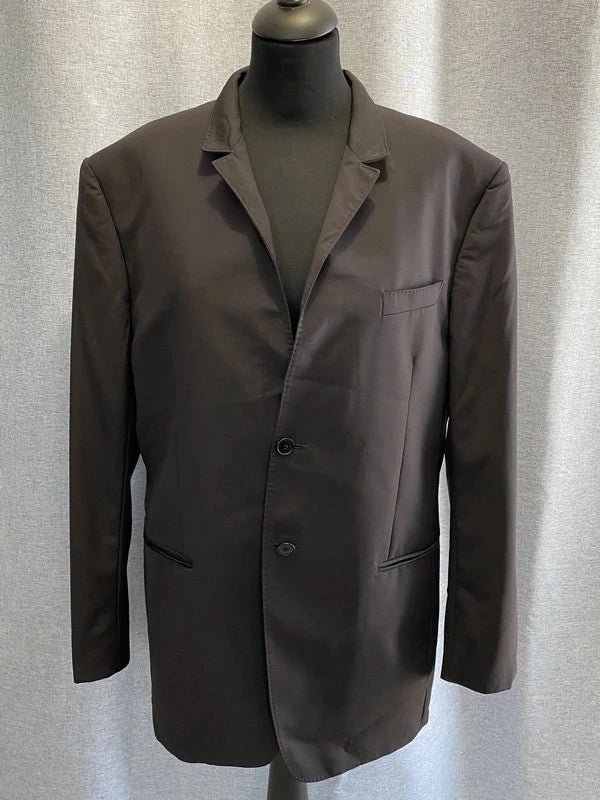 Veste Blazer Kenzo Homme slim fit noir col contrasté taille XL