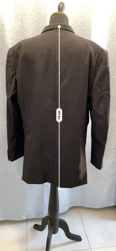 Veste Blazer Kenzo Homme slim fit noir col contrasté taille XL