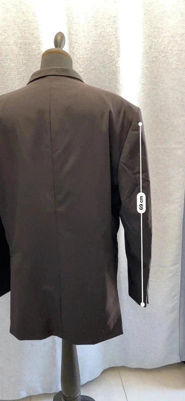 Veste Blazer Kenzo Homme slim fit noir col contrasté taille XL