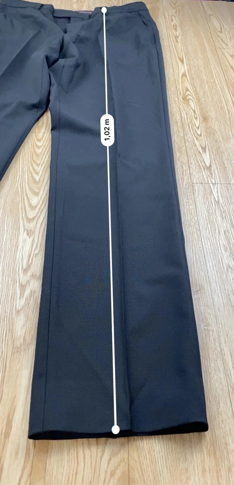 Pantalon Kenzo laine noir taille 50 FR habillé homme