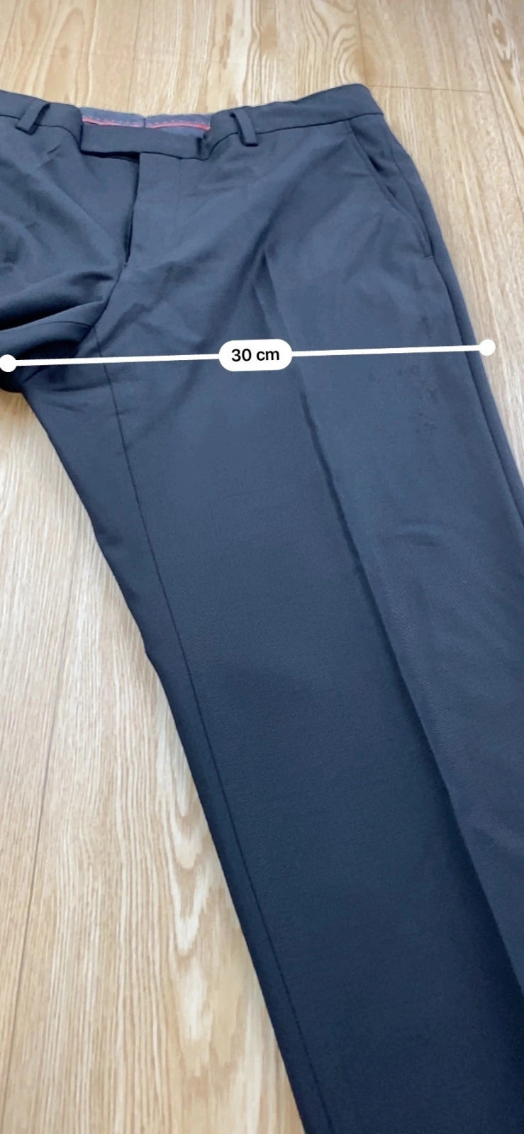 Pantalon Kenzo laine noir taille 50 FR habillé homme