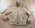 Blouson G-Star Raw Fleet Jacket beige sable coton-lin taille L