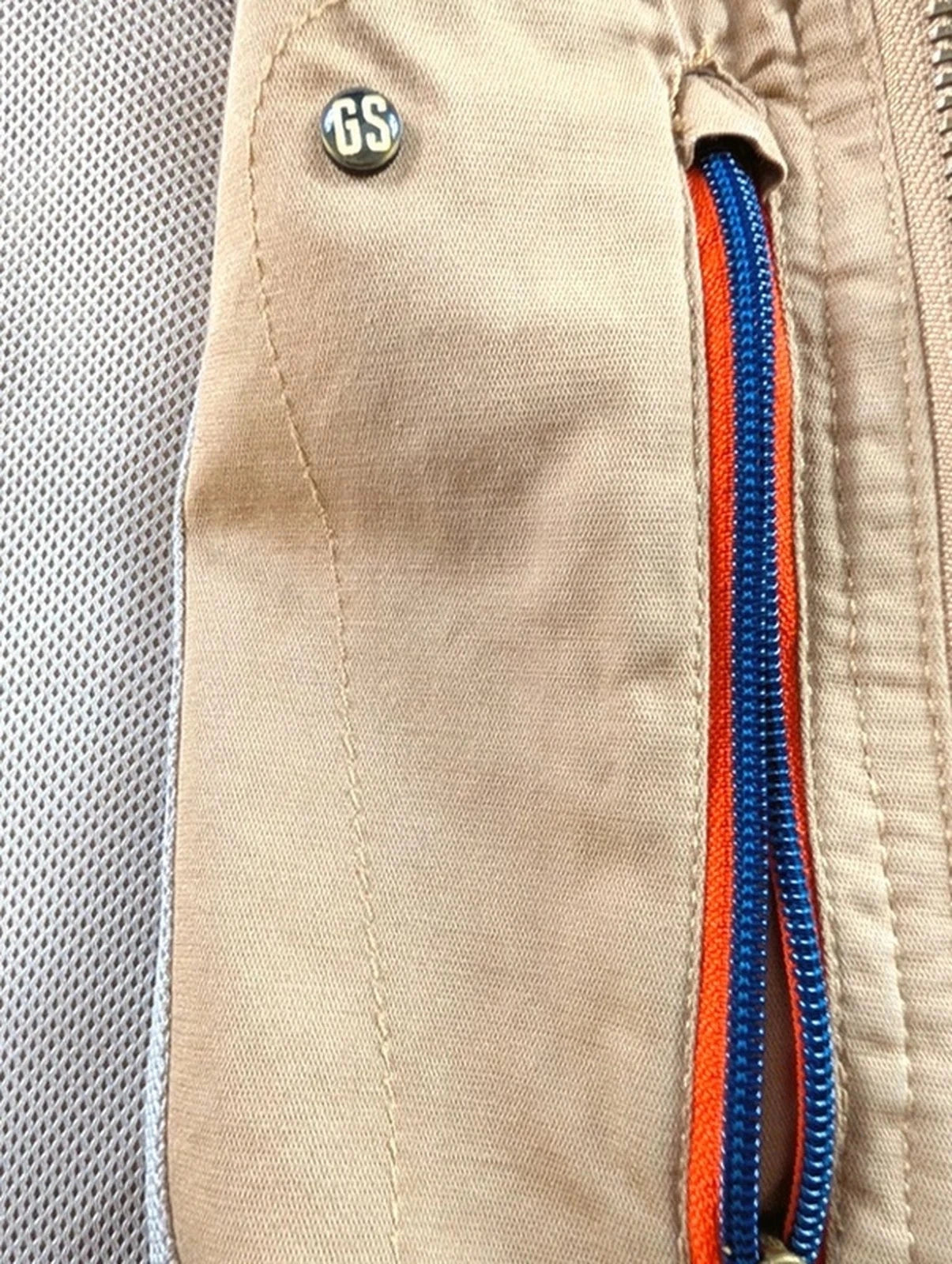 Blouson G-Star Raw Fleet Jacket beige sable coton-lin taille L