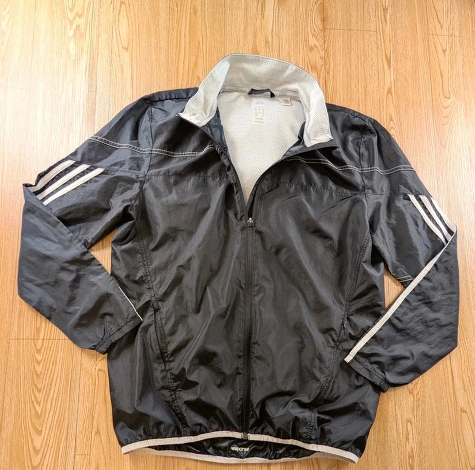 Veste Running Adidas Response noir et blanc taille M